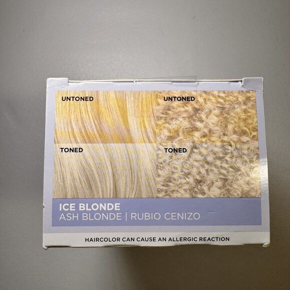 Loreal Feria Power Toner Anti-Brass Demi-Permanent Hair Toner ICE BLONDE - Picture 5 of 6